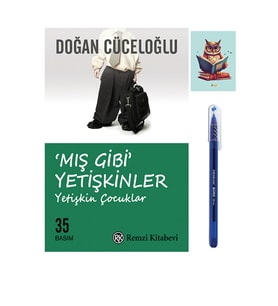 Mış Gibi Yetişkinler - Doğan Cüceloğlu - Remzi Kitabevi - 9789751416391 (KALEM VE NOT DEFTERLİ)