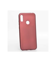 Huawei Honor 8A Uyumlu Kılıf Zore Premier Silikon Kapak (Mürdüm)