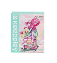Kp28012 Keeppley Candy Shop City Corner Blok Seti-Vagon Life