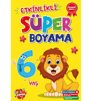 Etkinlikli Süper Boyama 6 Yaş