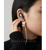 3'u 1 Arada. Hem Kulaklık Tutucu, Hem Gözlük Tutucu Hem Kolye. Bluetooth Kulaklık Kayıp Önleyici. Ceylan Detaylı