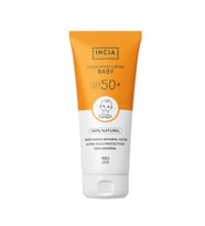 Incia Bebek Yüz Vücut Için Doğal Güneş Kremi 50 Spf 100 ml