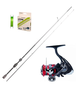 Daiwa Ninja 1000 - Ryuji Matrix Fuji 228cm 08-6gr LRF Olta Seti (Standart)