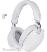 A500 Hybrid ANC 2.4GHz Kablosuz ve Bluetooth 5.4 AUX Mikrofonlu Kulak üstü Kulaklık Beyaz