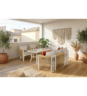 Atlas Midi Bahçe Balkon Oturma Grubu