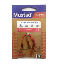 Mustad Alpha Point Alpha Light Double A-ASSIST2 Asist Olta İğnesi 1 No - 2 Adet
