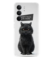 Realme C75 Kılıf Boutique Baskılı Resimli Don't Touch Cat Pcode -011