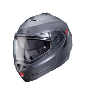 DUKE XTOUR ÇENE AÇILIR MOTOSİKLET KASKI MAT GUN METAL MAT TİTANİUM