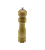 BÜYÜK= ÇAP: 4.5CM - UZUNLUK: 19CM AHŞAP TUZ - BAHARAT ÖĞÜTÜCÜ (5680)