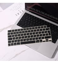 MacBook Air 15.3 İnç M2 M3 M4 M5 A2941 A3114 A3241 A3448 Uyumlu Rusça İngilizce Q Klavye Koruyucu