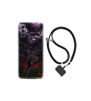 30 Se Kılıf Ipli Boyun Askılı Desenli Silikon Dark Deer 1786