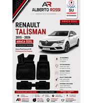 RENAULT TALİSMAN 2015 - 2026 Araca Özel Kauçuk 3D Profesyonel Oto Paspası