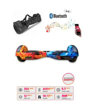 Citymate Hoverboard Elektrikli Kaykay Scooter Bluetooth Hoparlörlü 6.5 inch Çanta Hediyeli D10