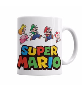 Super Mario Kupa Bardak Porselen