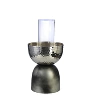 Vitale Sılver Iron Kaideli Mumluk 24,5*41,5 Cm AK.JA0171
