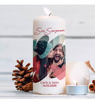Erkek Sevgiliye Hediye Sürpriz Romantik Mum