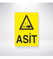 Asit 21x28 Arkası Yapışkanlı Levha
