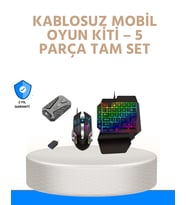 Bluetooth 5.3 Mobil Oyun Kiti – PUBG ve CODM İçin 5 Parça Set