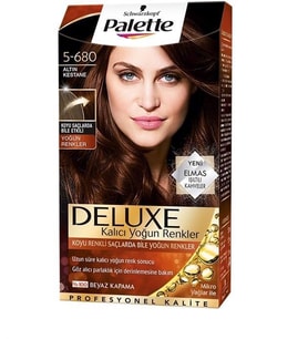 Palette Deluxe Saç Boyası 5.680 Altın Kestane