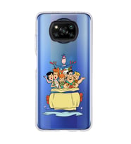 Poco X3 PRO / X3 NFC Uyumlu Taş Devri Tasarımlı Şeffaf Telefon Kılıfı