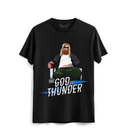 Thor Mjolnir Dijital Resimli Baskılı Hammer Siyah Tshirt 