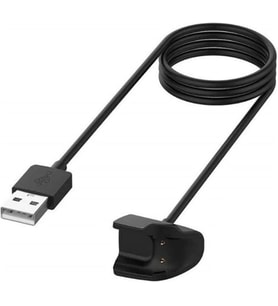 Akıllı Saat USB Şarj Aleti Samsung Galaxy Fit 2 SM R220 İle Uyumlu Akıllı Saat USB Şarj Kablosu (Siyah)