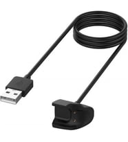 Akıllı Saat USB Şarj Aleti Samsung Galaxy Fit 2 SM R220 İle Uyumlu Akıllı Saat USB Şarj Kablosu (Siyah)