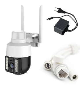 INT-CMR21 SD-kart destekli Hareketli Sesli Gece Renkli PTZ Akıllı Wifi Güvenlik Kamerası (5343)