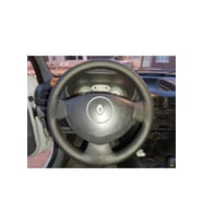 DİKİŞLİ DİREKSİYON KILIFI DAMARLI SİYAH DERİ SİYAH DİKİŞLİ RENAULT CLİO 2007 sonrası İÇİN HIZL KARGO