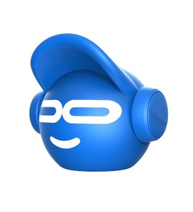 iDance Beat Dude Mini Mavi Bluetooth Hoparlör IBDM-100