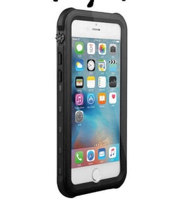 Apple iPhone SE 2020 Su Geçirmez Kılıf 1-1 Orjinal Kapaklar (Siyah)