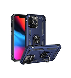Apple iPhone 13 Pro Max Uyumlu Kılıf Zore Vega Kapak (Mavi)