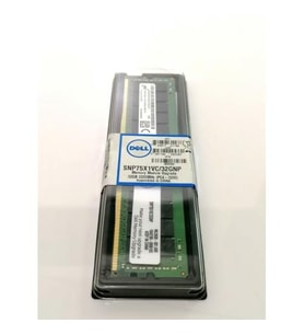 DELL RD3200DR-32GB-NPOS 1x32GB, RDIMM DDR4 3200MHz 2RX4 SERVER RAM (SNP75X1VC/32GNP)