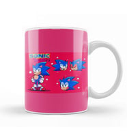 Sonic The Hedgehog Sonic Doople Kupa Bardak Porselen