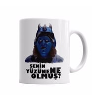 Gora Senin Yüzüne Ne Olmuş Kupa Bardak Porselen