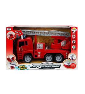 66110 Maxx Wheels Sesli Ve Işıklı Su Fışkırtan İtfaiye Aracı 24 Cm