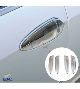 Fiat Grande Punto Krom Kapı Kolu 4 Kapı 8 Parça 2006 Üzeri P.Çelik
