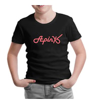 Apink - Logo Siyah Çocuk Tshirt