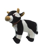 Pelüş İnek Sevimli Simoş İneğim 50 Cm (Beyaz)