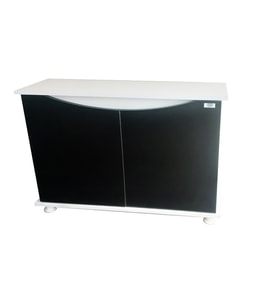 Kanki Pet 100 Cm MDF KP1000125SY Flex Siyah Kapaklı Akvaryum Sehpası 100x31x69 cm