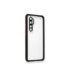 Çınarcık Dev Xiaomi Mi Note 10 Lite Kılıf Miami Şeffaf Silikon - Fuşya