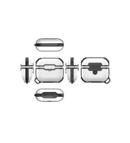Apple Airpods 3. Nesil Uyumlu Zore Airbag 16 Silikon 1-1 Su Geçirmez Kılıf (Beyaz)