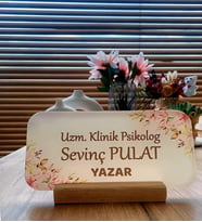 Özel Tasarım Masa Üstü İsimlik
