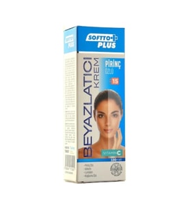 Softto Plus Pirinç Özlü Cilt Beyazlatıcı Krem 100ml SPF15
