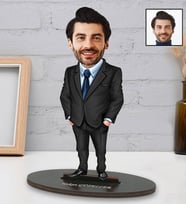 Kişiye Özel Baba 3 Tasarımlı Karikatürlü Biblo