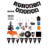 Uzay Kovboyu Temalı Set 8 Kişilik