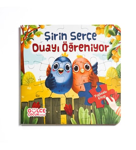Yapbozlu Çocuk Kitabı - Şirin Serçe Duayı Öğreniyor / 4