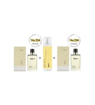324 + 324 Kadın Parfüm edp 50 ml Oriental + No:324 Body Mist Kadın 210 ml Oriental Edt -mnms324bmset