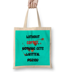 CAT Funny Coffee Drinks lover Gift Quote - Vintage Retro Rainbow Style Bez Çanta Uzun Saplı