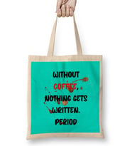 CAT Funny Coffee Drinks lover Gift Quote - Vintage Retro Rainbow Style Bez Çanta Uzun Saplı